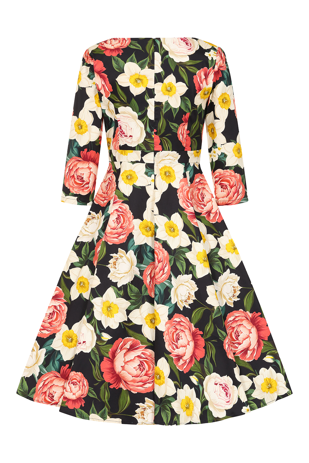 Marlowe Floral Swing Dress in Extended Sizing